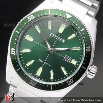 Citizen Eco-Drive Vintage Brycen Green Dial Watch AW1598-70X
