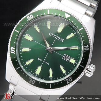 Citizen Eco-Drive Vintage Brycen Green Dial Watch AW1598-70X