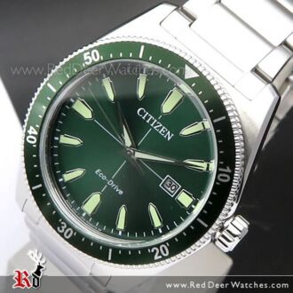 Citizen Eco-Drive Vintage Brycen Green Dial Watch AW1598-70X