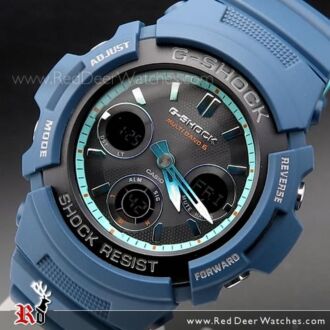 Casio G-Shock Multi Band Atomic Solar 200M Sport Watch AWG-M100SCC-2A, AWGM100SCC