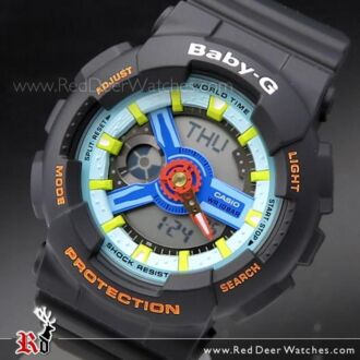 Casio Baby-G Punching Pattern Analog Digital Sport Watch BA-110PP-2A, BA110PP