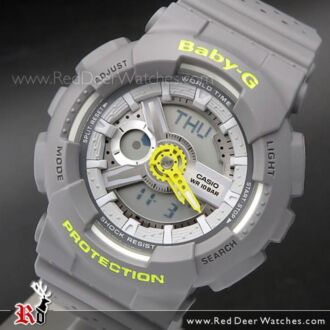 Casio Baby-G Punching Pattern Analog Digital Sport Watch BA-110PP-8A, BA110PP