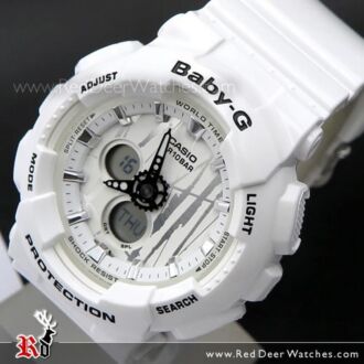 Casio Baby-G Scratch Pattern Analog Digital Sport Watch BA-120SP-7A, BA120SP