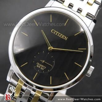 Citizen Quartz Two Tone Stainless Steel Mens Watch BE9174-55E