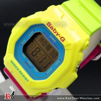 Casio Baby-G 100M World time Alarms Sport Watch BG-5600GL-2, BG5600GL