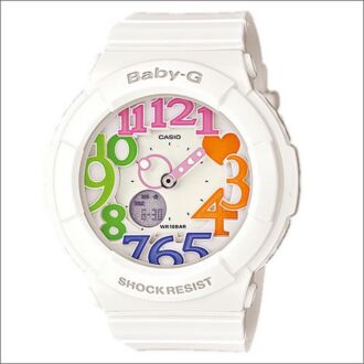 Casio Baby-G Black Neon Illuminator Alarm Watch BGA-131-7B3, BGA131