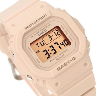 Casio Baby-G Pink Resin Strap Digital Watch BGD-565U-4, BGD565U
