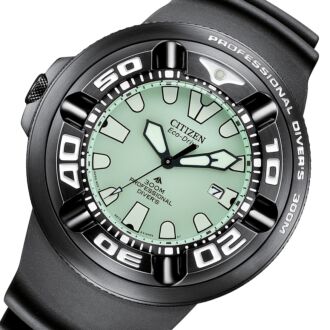 Citizen Eco-Drive Promaster Luminous Dial Professional Diver Watch BJ8055-04X