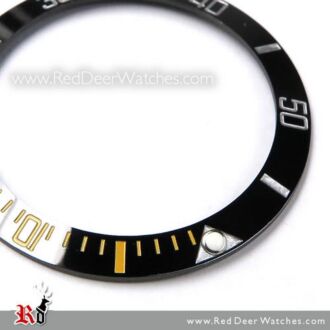 Ceramic Bezel Inserts Black White Yellow For Seiko Turtle 