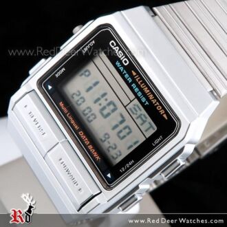 Casio Vintage Style Data Bank Golden Digital Watch DB-380G-1, DB380G