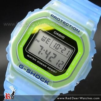 Casio G-Shock Color Skeleton Red Jelly Clear Watch DW-5600SB-2, DW5600SB