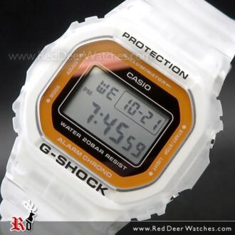 Casio G-Shock Semi Transparent Fluorescent Colors Watch DW-5600LS-7, DW5600LS