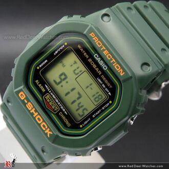 Casio G-Shock Original Green Watch DW-5600RB-3, DW5600RB
