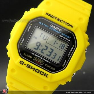 Casio G-Shock Original Yellow Watch DW-5600REC-9, DW5600REC