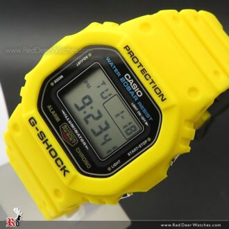 Casio G-Shock Original Yellow Watch DW-5600REC-9, DW5600REC