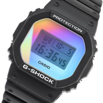 Casio G-Shock Digital Iridescent Black Watch DW-5600SR-1, DW5600SR