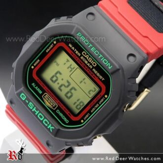 Casio G-Shock Special Colour Editon Cloth Band Watch DW-5600THC-1, DW5600THC