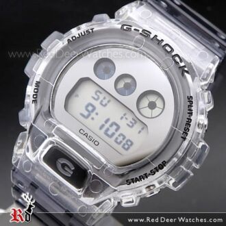 Casio G-Shock Clear Skeleton Silver Dial Watch DW-6900SK-1, DW6900SK