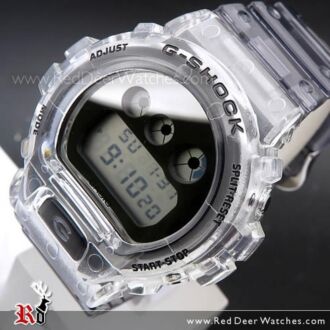 Casio G-Shock Clear Skeleton Silver Dial Watch DW-6900SK-1, DW6900SK