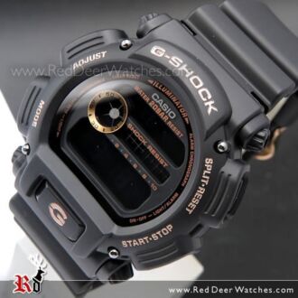 Casio G-Shock Black and Rose Gold Alarm Stopwatch Watch DW-9052GBX-1A4, DW9052GBX