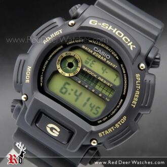 Casio G-Shock Black and Gold Alarm Stopwatch Watch DW-9052GBX-1A9, DW9052GBX