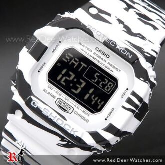 Casio G-Shock Digital Black and White Series Watch DW-D5600BW-7, DWD5600BW