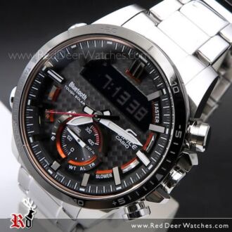 Casio Edifice Bluetooth Solar Mobile Link Watch ECB-800DC-1A, ECB800DC