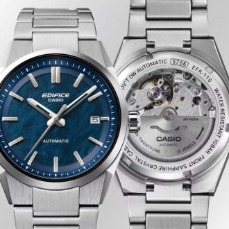 Casio Edifice Automatic Sapphire Stainless Watch EFK-110D-2A