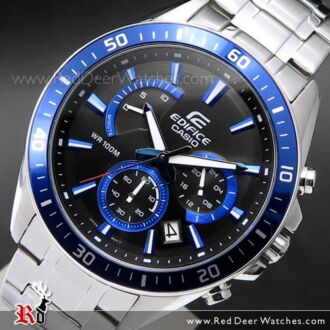 Casio Edifice Chronograph Stopwatch 100M Sport Watch EFR-552D-1A2V, EFR552D