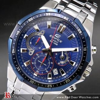 Casio Edifice Racing Blue 100M Sport Watch EFR-554RR-2AV, EFR554RR