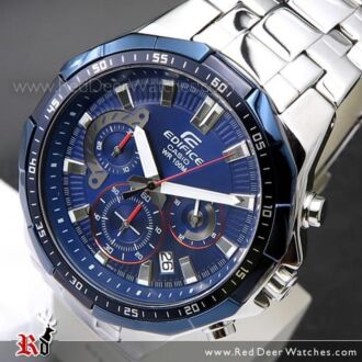 Casio Edifice Racing Blue 100M Sport Watch EFR-554RR-2AV, EFR554RR