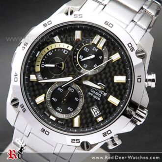 Casio Edifice Chronograph Carbon Fiber Dial Sport watch EFR-557CD-1A9, EFR557CD