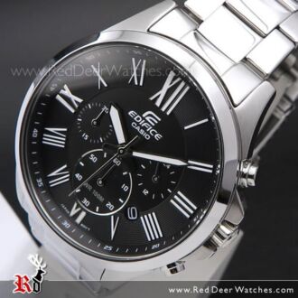Casio Edifice Chronograph 100M Stopwatch Sport Watch EFV-500D-1AV, EFV500D