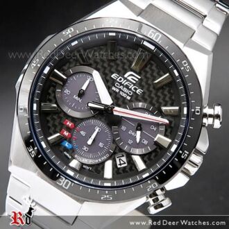 Casio Edifice Solar Chronograph Carbon Fiber Watch EQS-800CDB-1AV, EQS800CDB