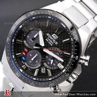 Casio Edifice Solar Chronograph Carbon Fiber Watch EQS-800CDB-1AV, EQS800CDB