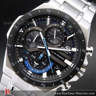 Casio Edifice Solar 100M Chronograph Watch EQS-920DB-1BV, EQS920DB