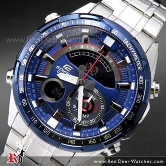 Casio Edifice Racing Blue World Time Thermometer Sport Watch ERA-600RR-2AV, ERA600RR