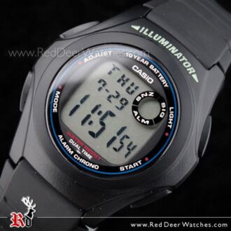 Casio Digital LCD Alarm Stopwatch Sports Watch F-200W-1A, F200W