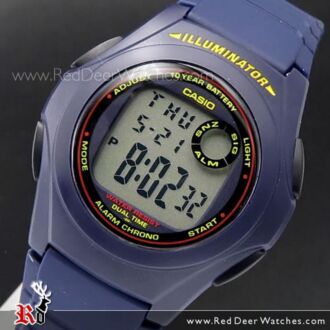 Casio Digital LCD Alarm Stopwatch Sports Watch F-200W-2A, F200W