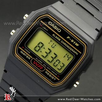 Casio Digital Water Resistant Classic Unisex Watch F-91WG-9, F91WG