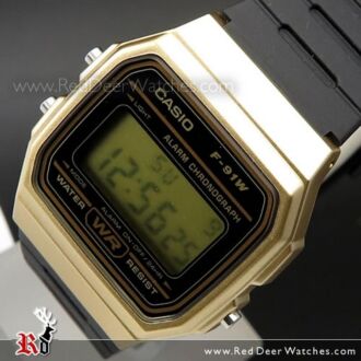 Casio Digital Water Resistant Classic Unisex Watch F-91WG-9, F91WG