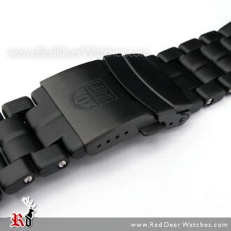 Luminox Original 23mm Replacement Black Polyurethane Link Bracelet Band