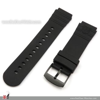 Luminox Original Replacement 22mm Rubber Strap Black Clasp For Leatherback Sea Turtle Giant