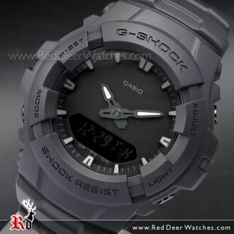 Casio G-Shock Matte Black Analog Digital 200M Sport Watch G-100BB-1A, G100BB