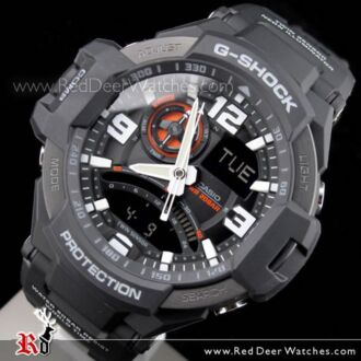 Casio G-Shock Gravity Defier Compass Thermometer Sport Watch GA-1000-1A, GA1000