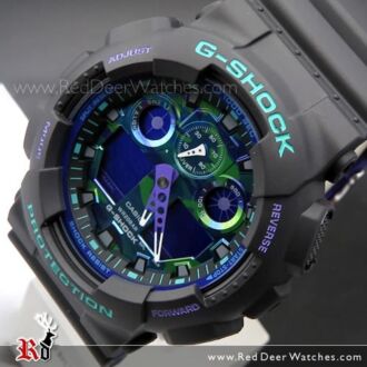 Casio G-Shock Analog Digital Retro Sports Watch GA-100BL-1A, GA100BL