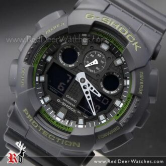 Casio G-Shock Bi-Color Analog Digital 200M Sport Watch GA-100L-1A, GA100L