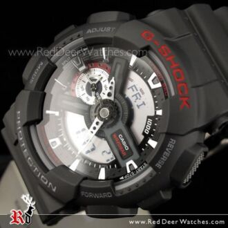 Casio G-Shock Black Analog Digital Display Watch GA-110-1A, GA110