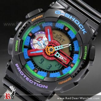Casio G-Shock Limited Model Analogue Digital Sport Watch GA-110MC-1A, GA110MC
