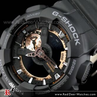 Casio G-Shock Rose gold 200M World Time Watch GA-110RG-7A, GA110RG